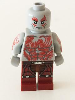 LEGO Minifigure-Drax-Super Heroes / Guardians of the Galaxy-SH125-Creative Brick Builders